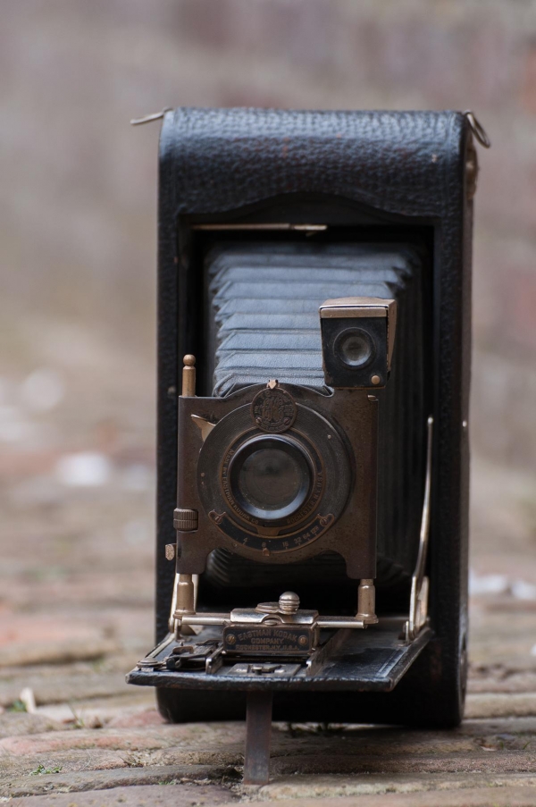 Kodak ‘vouwcamera’ origineel ‘Folding camera of ‘Folder’