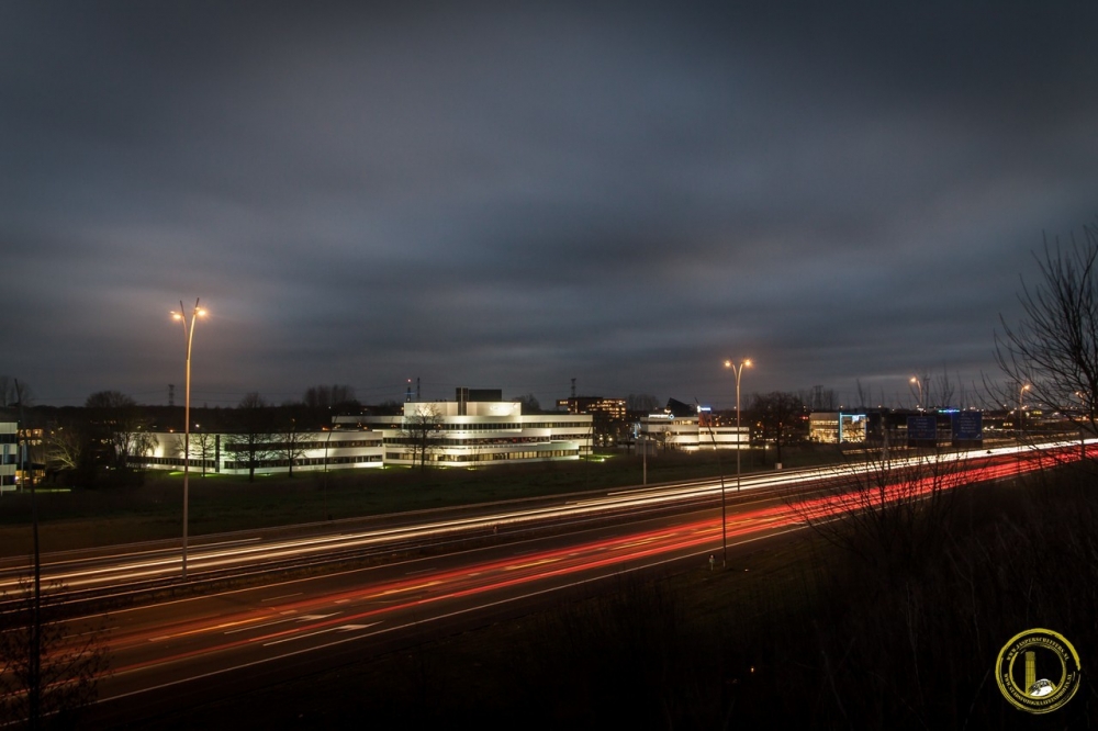 Beweging van de auto's op de snelweg. Foto: Jasper Scheffers Fotografie.