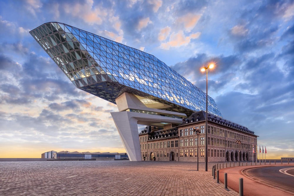 Architectuur Port House Antwerpen Architectuur Port House Antwerpen