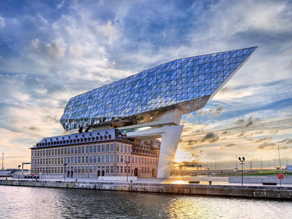 Architectuur Port House Antwerpen