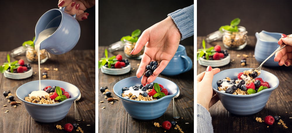Food fotografie Tip Fotografeer jezelf in verschillende houdingen. Food fotografie Tip Fotografeer jezelf in verschillende houdingen.