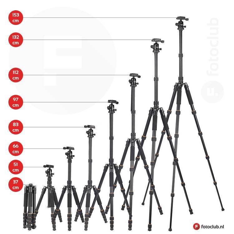 hoogte-statief