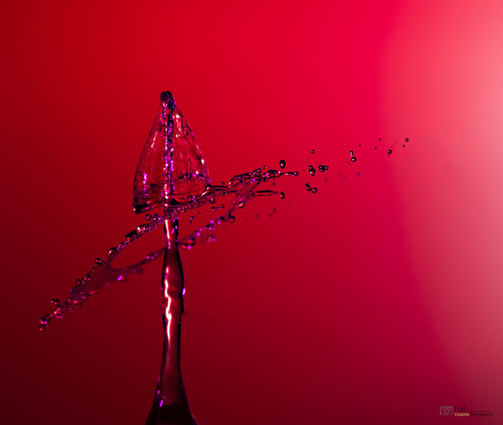 Druppelfotografie Rood Druppelfotografie Rood