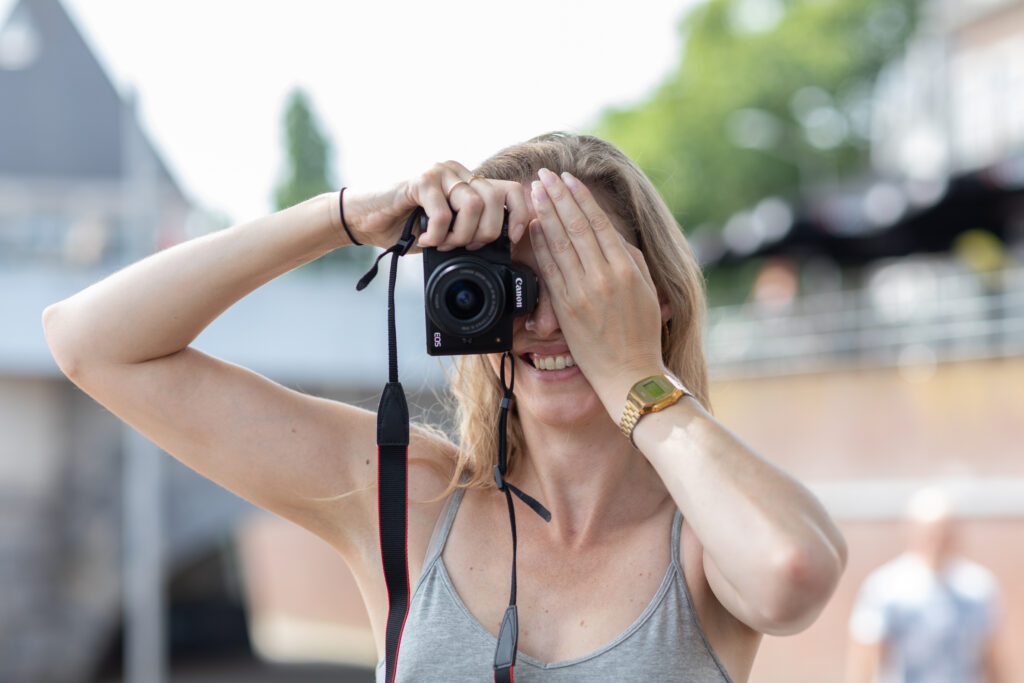 Je camera van de automatische stand af.